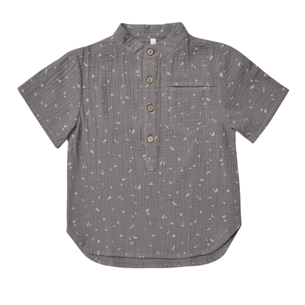 Rylee + Cru‎ Shapes Short Sleeve Mason Shirt 6-7